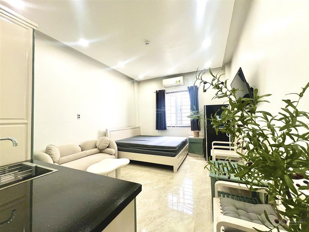 Cho thuê căn hộ studio  full nt cao cấp  cửa sổ trời  khu phan xích long