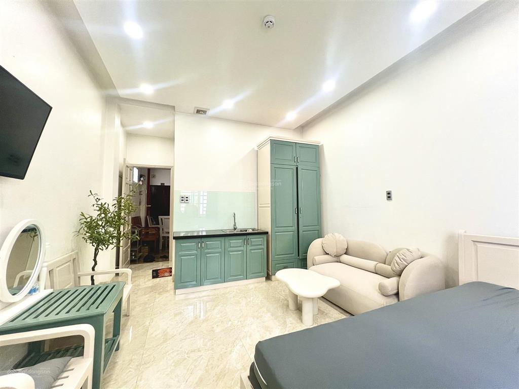 Cho thuê căn hộ studio  full nt cao cấp  cửa sổ trời  khu phan xích long