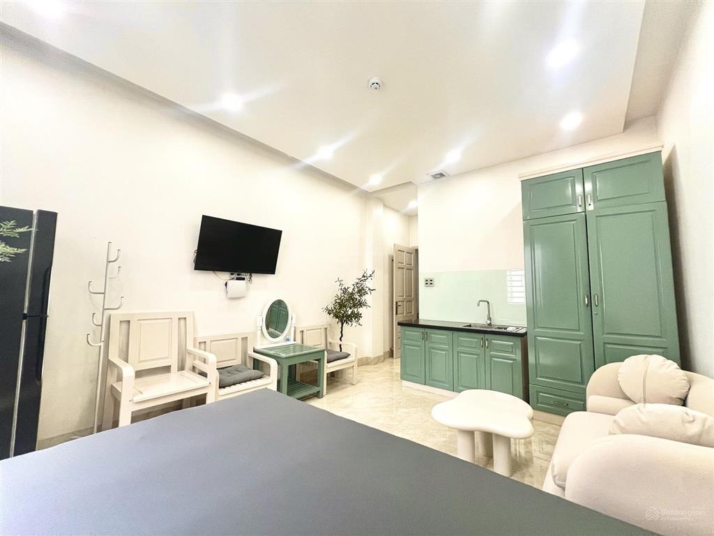 Cho thuê căn hộ studio  full nt cao cấp  cửa sổ trời  khu phan xích long