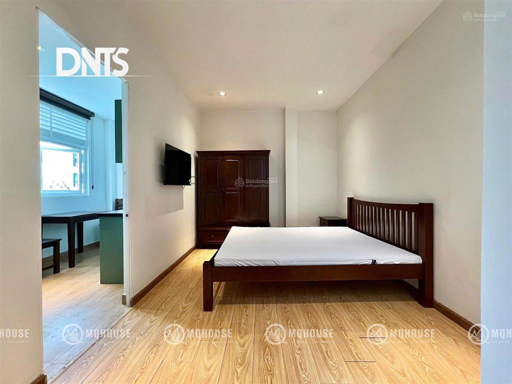 Khai trương ch 1 phòng ngủ mới xây  bancol  thang máy  full nt  gần cầu kiểu