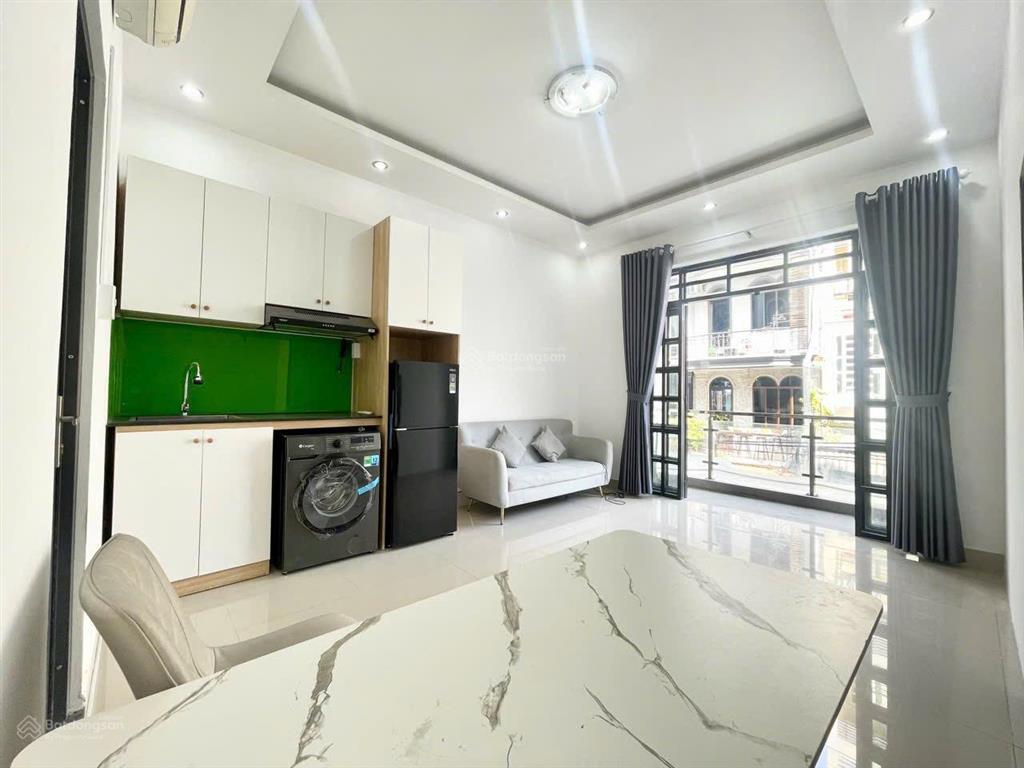 Cho thuê căn hộ 1pn  siêu rộng  bancol  full nt  nguyễn gia trí