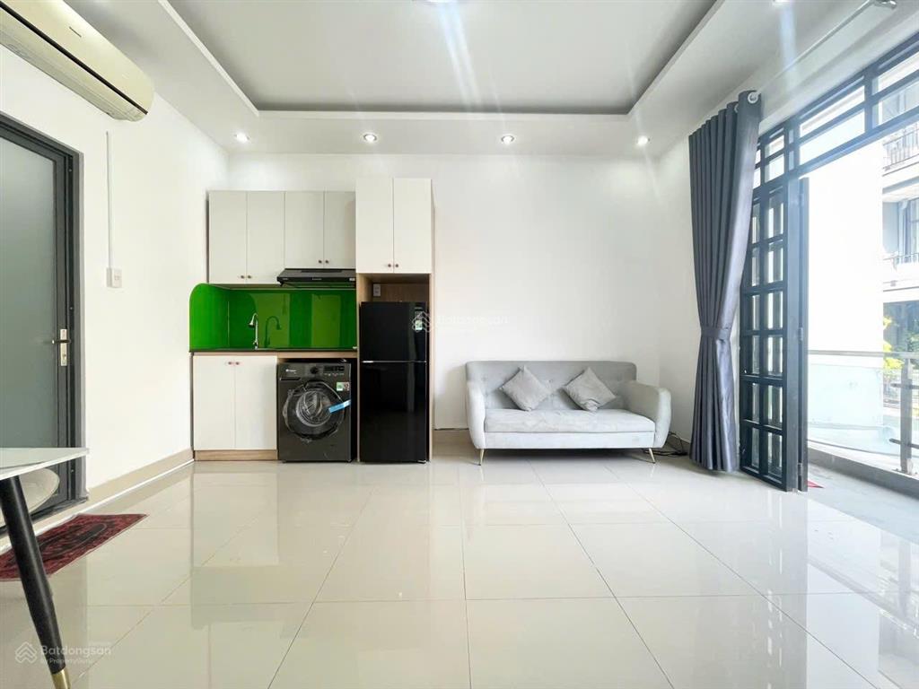 Cho thuê căn hộ 1pn  siêu rộng  bancol  full nt  nguyễn gia trí