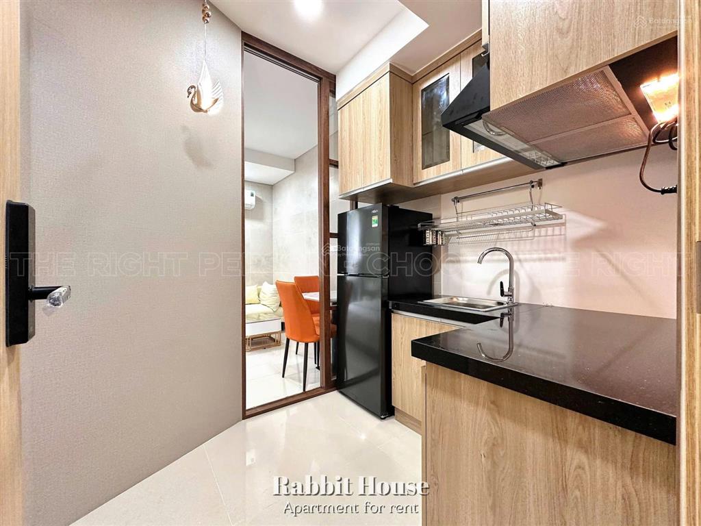 Cho thuê căn hộ 1pn balcony  giặt riêng  full nt  ngay cầu kinh