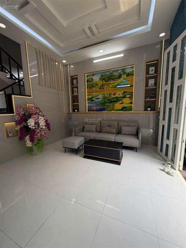 Siêu phẩm 4 tầng hẻm nhựa 10m xe hơi thông  lê văn khương  quận 12  giáp gv  giá 5.950 tỷ tl