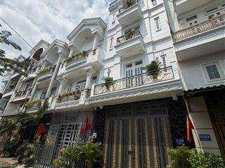 Siêu phẩm 4 tầng hẻm nhựa 10m xe hơi thông  lê văn khương  quận 12  giáp gv  giá 5.950 tỷ tl