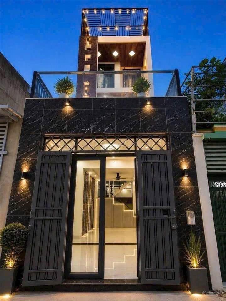 Nhà đẹp hẻm xe hơi shr full nội thất ngay công viên  sát hiệp thành city q12  giá 5.78 tỷ tl
