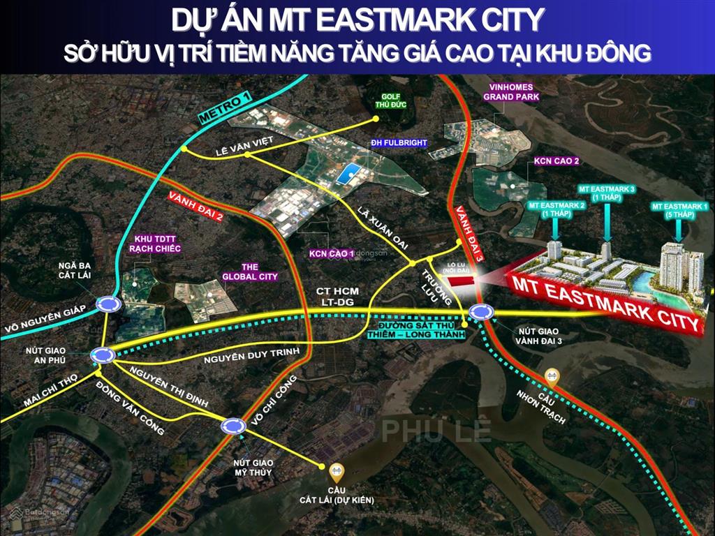 Bán căn hộ mt eastmark city nằm mặt tiền đường vành đai 3
