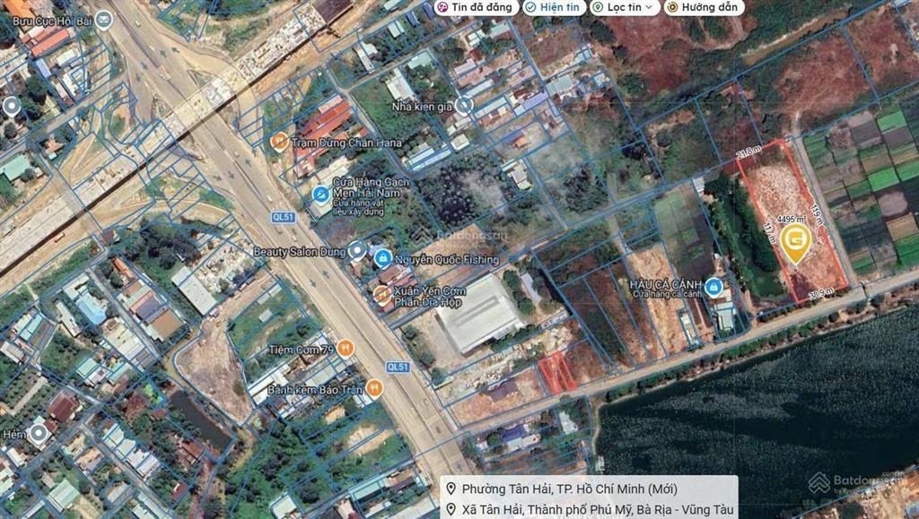 Bán đất 4466m2, phú mỹ, bà rịa vũng tàu