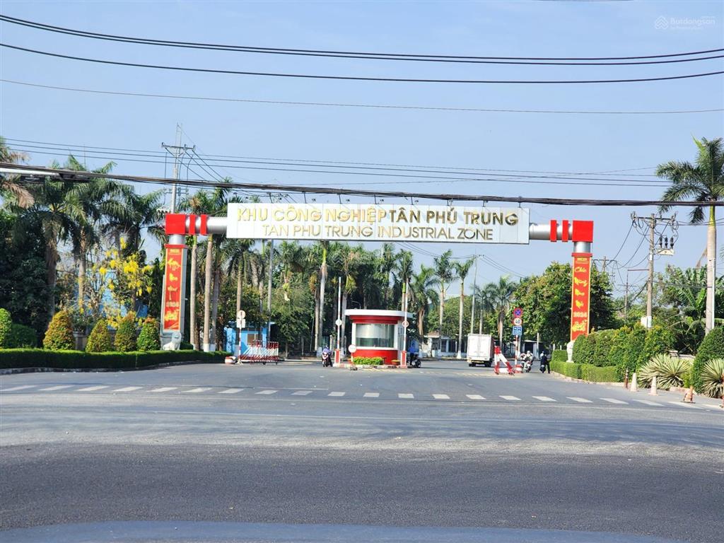 Bán khu trọ 5 phòng 132.8m2 chỉ 1 tỷ 850, gần kcn tân phú trung, củ chi, shr