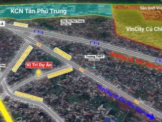 Ngộp 87m2 đất tân phú trung, gần vin củ chi, giảm 300 triệu, thổ cư, chỉ 1 ty6xx