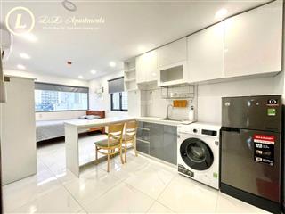 Căn hộ studio ban công quận 2  full nội thất  máy giặt riêng