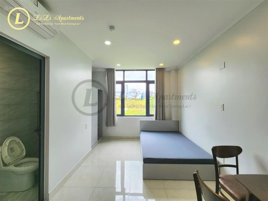 Căn hộ studio quận 2  full nội thất  cửa sổ lớn  có công viên nội bộ đậu oto