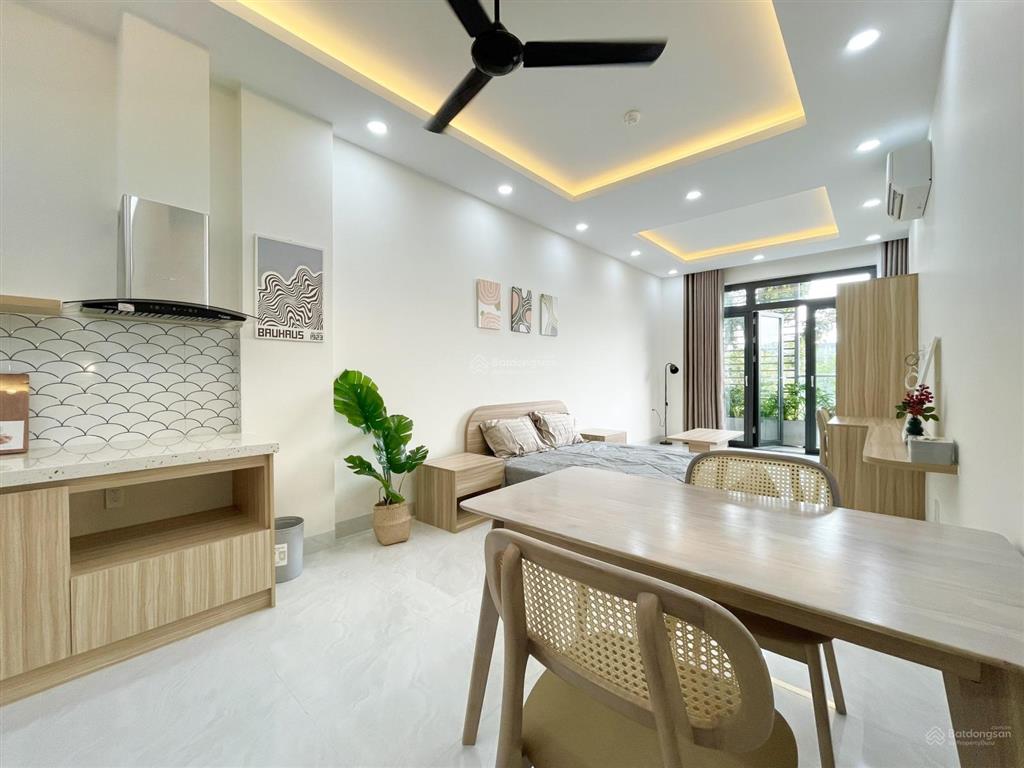 Căn hộ studio quận 2  đầy đủ nội thất  khu dân cư an ninh yên tĩnh  có bảo vệ 24/24