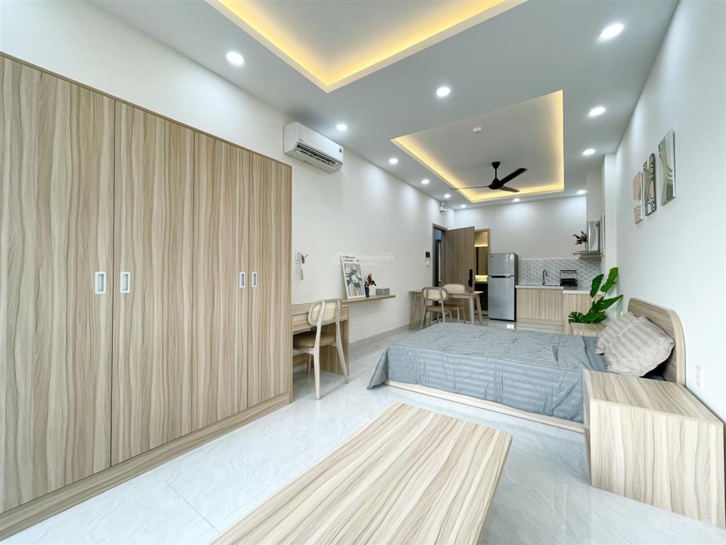 Căn hộ studio quận 2  đầy đủ nội thất  khu dân cư an ninh yên tĩnh  có bảo vệ 24/24