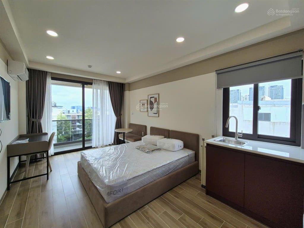 Căn hộ studio quận 2 mới xây  full nội thất  sát cạnh mai chí thọ
