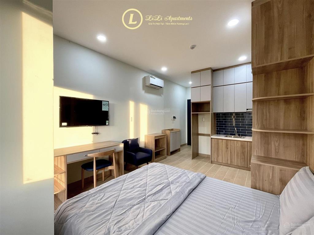 Căn hộ studio quận 2 mới xây  full nội thất  ban công  máy giặt riêng