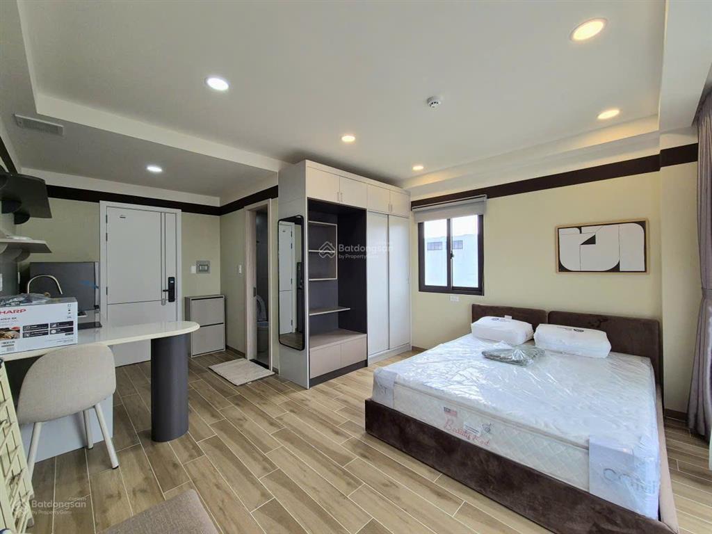 Căn hộ studio quận 2  diện tích 30m2  đầy đủ nội thất  có ban công  mới xây 100%