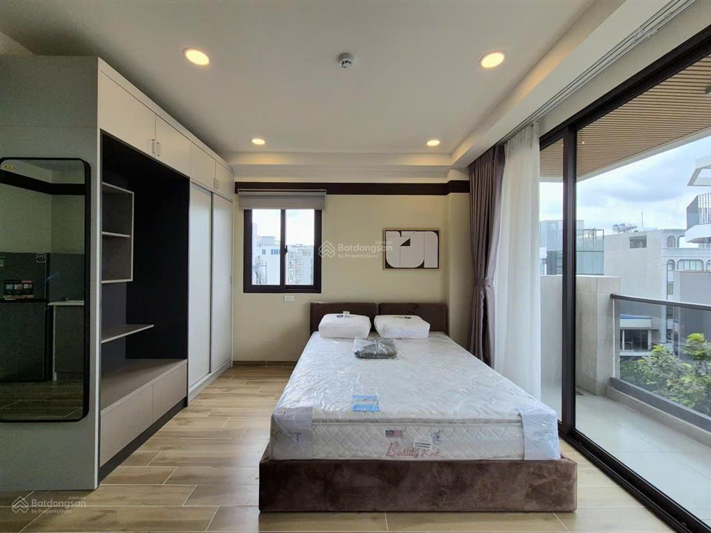 Căn hộ studio quận 2  diện tích 30m2  đầy đủ nội thất  có ban công  mới xây 100%