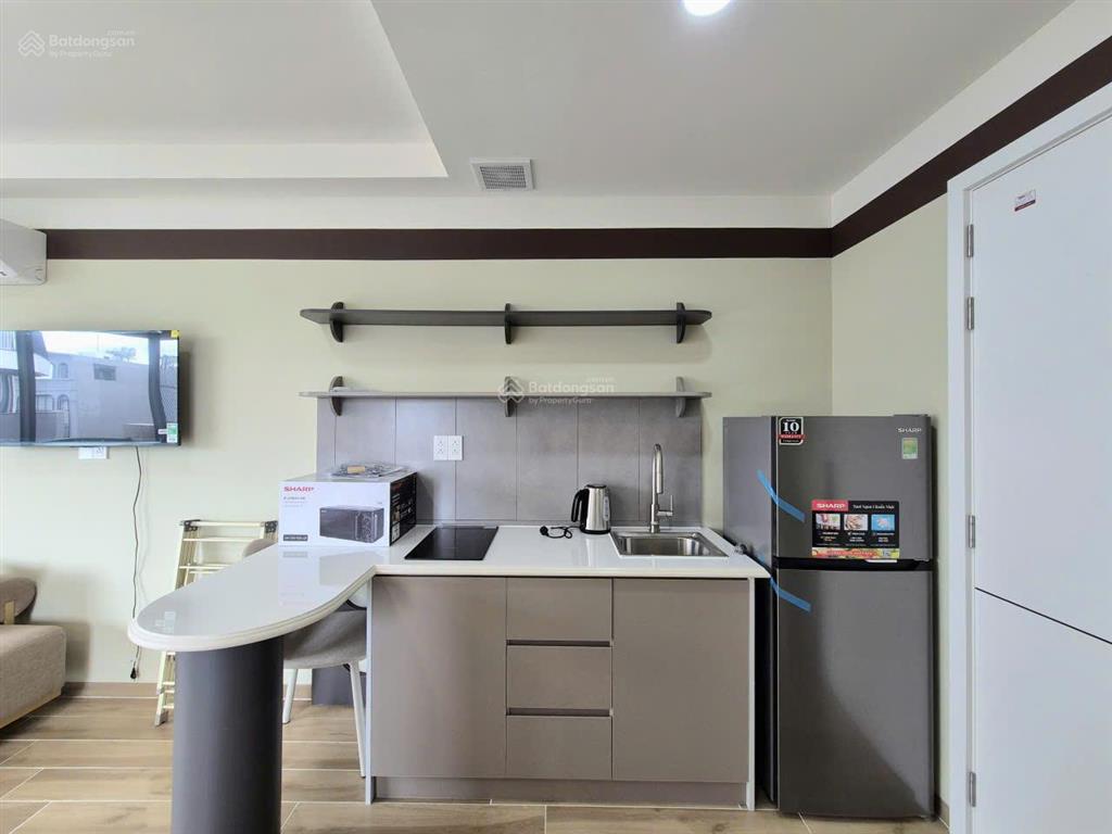 Căn hộ studio quận 2  diện tích 30m2  đầy đủ nội thất  có ban công  mới xây 100%