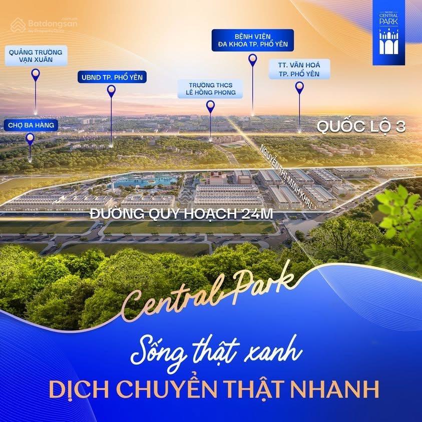 Tấn đức central park chưa bao giờ hết hot khu đô thị có dân cư về ở và kinh doanh đông nhất phổ yên