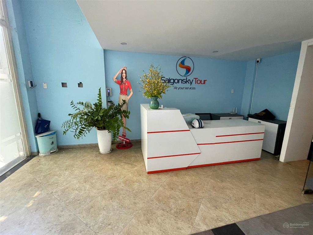Cho thuê mặt bằng kinh doanh + tầng 1 mặt tiền số 5 sông đà tân bình cách trường sơn 50m giá 18tr
