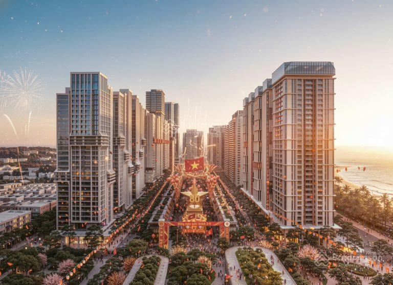 Căn hộ 2pn  2 tỷ 8 nhận nhà+ view biển sun centro town . em nam tự tin vận hành 6 năm hoàn vốn.