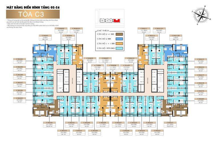 Tầng 16 bán lại căn view biển cuối cùng sun centro town, 1,8 tỷ căn hiếm có