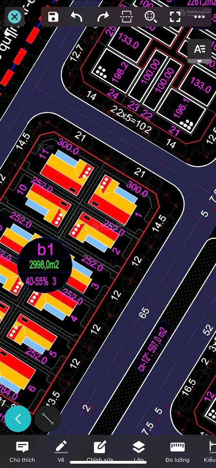 Bán ô góc 300m² hoành bồ mặt đường lớn 65m, vị trí hiếm