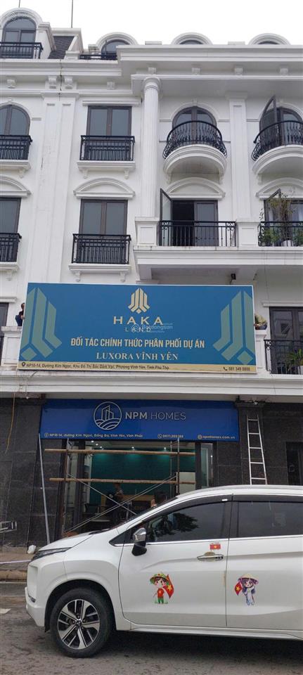 Bán shophouse dòng tiền np10 126m2 tại kđt bắc đầm vạc, đã hoàn thiện 2 tầng, đang cho thuê