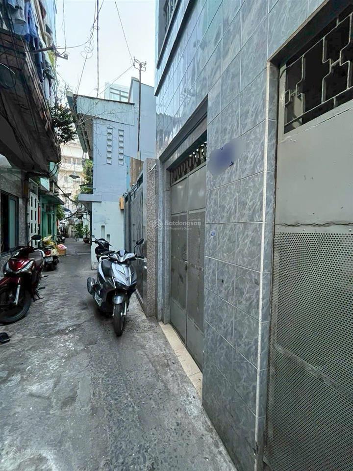 Nhà 2 hẻm thẳng thông gần mt tô hiến thành,p13.dt 3.93mx12.3m.nh 4.3m(cn 49.3m2).t+l.giá 6.5 tỷ