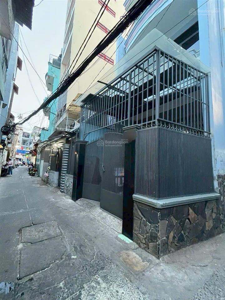 Nhà 2 hẻm thẳng thông gần mt tô hiến thành,p13.dt 3.93mx12.3m.nh 4.3m(cn 49.3m2).t+l.giá 6.5 tỷ