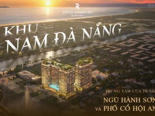 Đón sóng đầu tư sớm nhất tại trung tâm nam đà nẵng  căn hộ flagship đầu tiên ở vn  sát sông biển