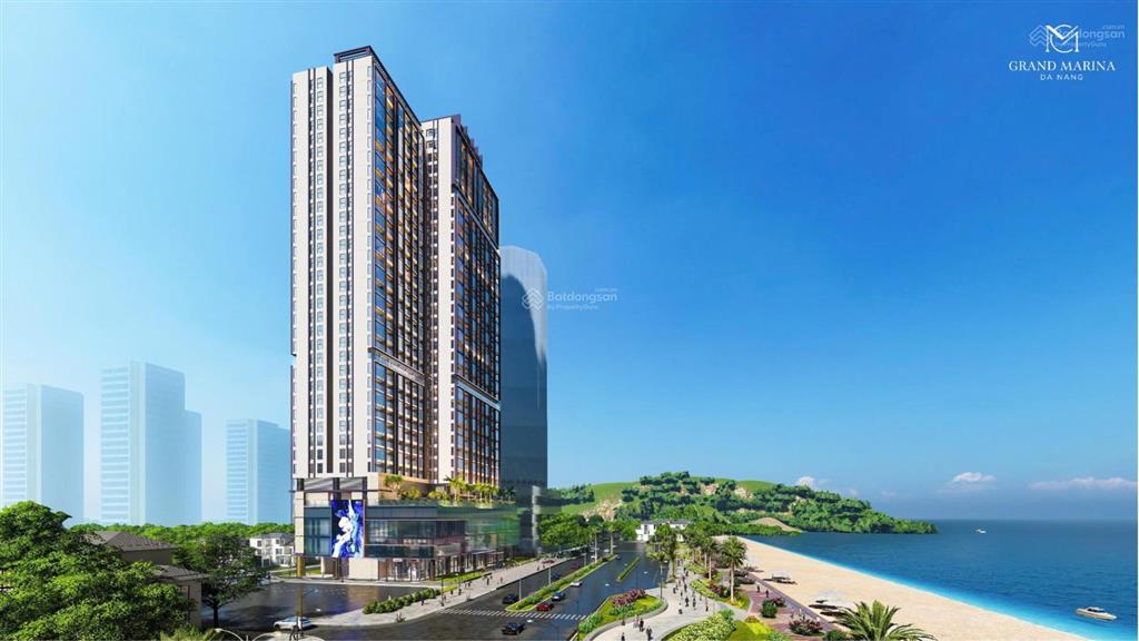 Grand marina đà nẵng sắp ra mắt căn hộ mặt tiền vịnh biển tại tây bắc đà nẵng.