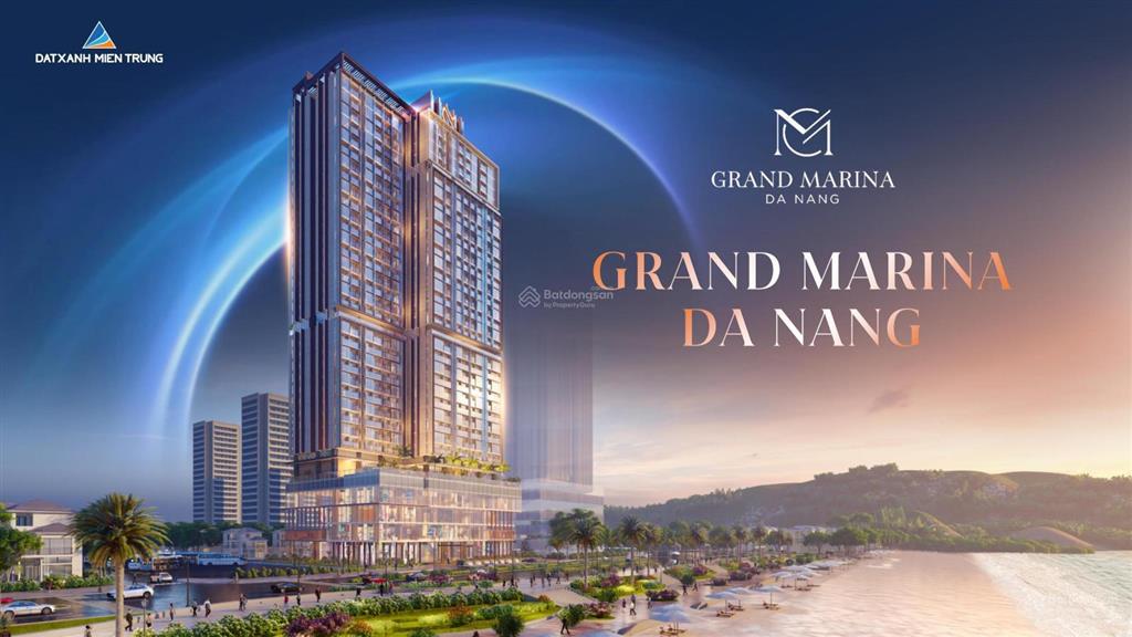 Grand marina đà nẵng sắp ra mắt căn hộ mặt tiền vịnh biển tại tây bắc đà nẵng.