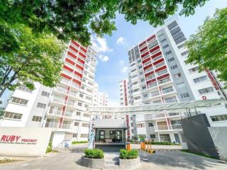 Ruby có sổ sẵn 2pn2wc 70m2 nhà mới sơn sửa lại đẹp bắt mắt, view nội thoáng mát, hỗ trợ vay bank