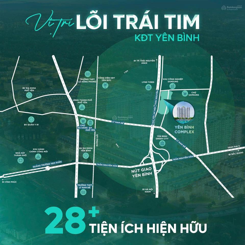 Em có 5 suất ngoại giao , vị trí đẹp, giá rẻ nhất tại chung cư yên bình complex  0368 255 ***