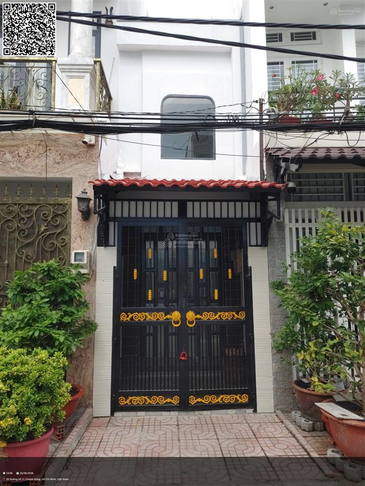 Bán nhà diện tích 33,5m2 tại đường số 17, phường 4, quận 8, giá siêu hời chỉ với 4,69 tỷ