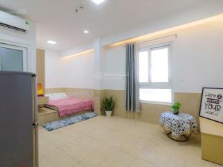 Cho thuê căn hộ cửa sổ full nội thất gần nguyễn văn thương, vòng xoay hàng xanh, bình thạnh giáp q1