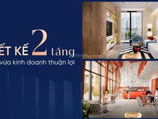 Shophouse 2 tầng vừa ở vừa kinh doanh ngay phạm văn đồng, hỗ trợ thuê và miễn phí quản lý 24 tháng