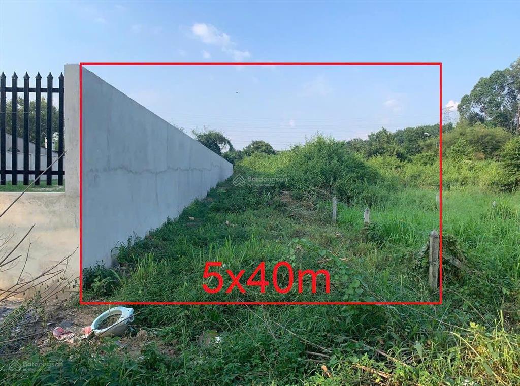 Chính chủ bán đất đẹp thổ cư 100 %, mặt tiền đường nhựa nhuận đức  củ chi giá 2.2 tỷ tl