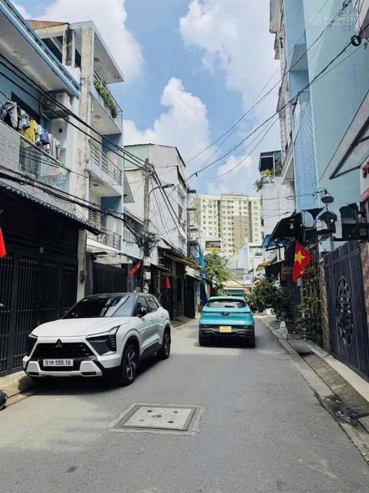 Bình tân  hương lộ 2  hẻm xe hơi thông 65m2  4 tầng  nhỉnh 6 tỷ.