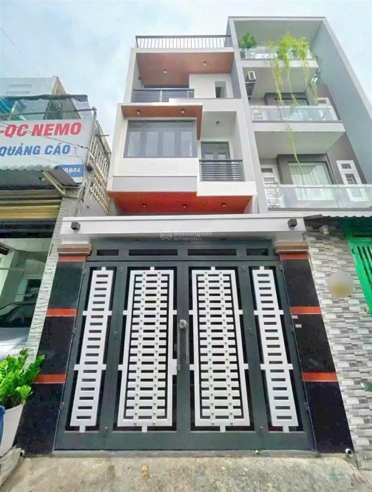 Nhà mới 4 tầng  khu lê văn quới  mã lò  tân kỳ tân quý  đường 6m xe tải