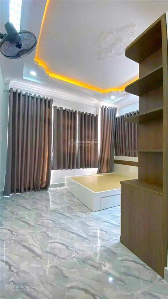 Bán nhà dương bá trạc gần tạ quang bửu, 51.7m2  xây 4 tầng, hẻm oto thông thoáng