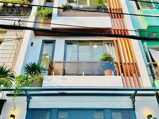 Nhà 63m² hẻm ô tô quang trung, gò vấp, 5pn  xây 4 tầng. gần vincom,chợ hạnh thông tây. giá 2.89 tỷ