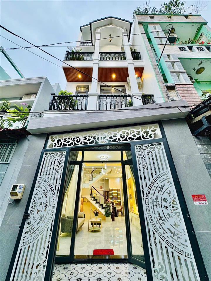 Bán nhà hẻm xe hơi lê trực, bình thạnh 48m² xây 3 tầng 4pn, sổ riêng, giá 5 tỷ 090. gần ung bướu