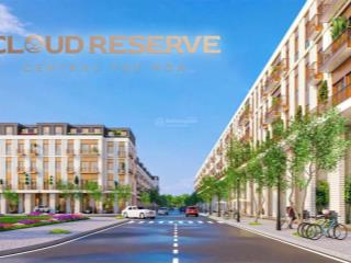 Bán nhà phố lền kề cloud reserve central tuy hoa, giá thỏa thuận, 100m2,view đẹp ,gần công viên
