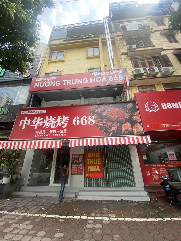 Hiếm! cho thuê nhà hàm nghi 90m2 x 5 tầng, mặt tiền 8m, via hè rộng có thang máy, giá 80 triệu