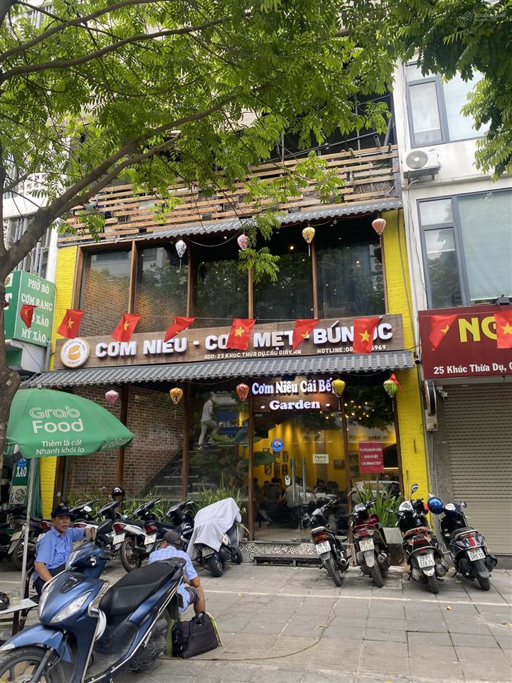 Cho thuê mbkd khu vực lê đức thọ, 100m2 x 3 tầng, mặt tiền 7m, vỉa hè rộng, giá thuê 50 triệu