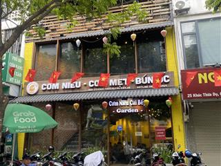 Cho thuê mbkd khu vực lê đức thọ, 100m2 x 3 tầng, mặt tiền 7m, vỉa hè rộng, giá thuê 50 triệu