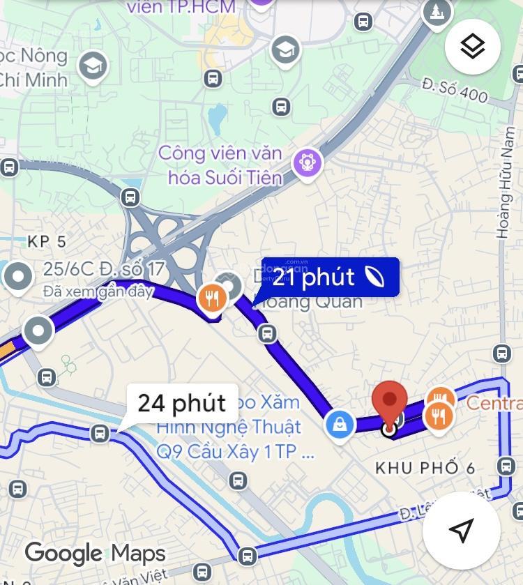 Đất thổ cư gần khu dl suối tiên, tân phú, thủ đức